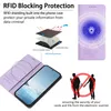 Lederhülle für Samsung Galaxy A57, Schmetterling Prägung Produktbild-Vorschau 7
