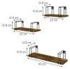 Mensola Vicco Fyrk Legno antico 3 parti, Model 49331 Anteprima dell’immagine prodotto 7
