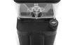 Close-up view of the top of a black coffee grinder. Produktbild-Vorschau