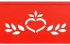 DanDiBo Gartenbank Metall Wetterfest Rot 120 cm 2 Sitzer Produktbild-Vorschau 4