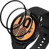 A close-up shot of a smartwatch with a screen protector partially covering it. Produktbild-Vorschau