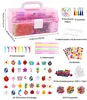 Loom Bands Set 17500+ mit 28 Farben, Gummibänder Bastelset Produktbild-Vorschau 4