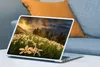 MuchoWow® Laptop Aufkleber Sticker Cover Blumenfeld - Hügel Produktbild-Vorschau 4