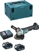 Makita DGA508RTJ, 8500 RPM, 12,5 cm, Akku, 5 Ah, 2,6 kg Produktbild-Vorschau 2
