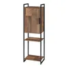 Badkamerkast 'Namsskogan', 115x35x25 cm, met walnootlook Productafbeelding-voorbeeld 2