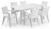 Allibert Lima Table Blanc - résistant aux intempéries, Voir les images du produit 18
