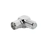 ARLI 4x TV Winkeladapter – IEC 9,5 mm 2x Stecker & 2x Produktbild-Vorschau 3