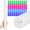 LED Leuchtstäbe Leuchtschwert Schaumstoff Stab 10er Set Produktbild-Vorschau 1