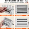 A collage of four images showing how to clean a pasta maker attachment. Produktbild-Vorschau