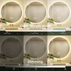 70cm Badspiegel Rund mit LED Beleuchtung Wandspiegel, Produktbild-Vorschau 4