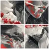 Bilder auf glas - Frau Gesicht Kunst - 70x70cm - Glasbilder Produktbild-Vorschau 8