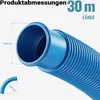 Wiltec Poolschlauch 30 m ⌀38 mm, Schwimmbadschlauch mit Produktbild-Vorschau 4