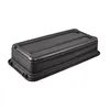 A black storage box with a lid, shown from a diagonal angle against a white background. Produktbild-Vorschau