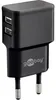 Goobay Caricabatterie / Adattatore doppio SLIM 230V , 2x Anteprima dell’immagine prodotto 1