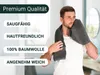 6-tlg. Handtuch-Set aus Baumwolle, 50x100 cm, grau Produktbild-Vorschau 2