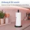 WENKO Küchenrollenhalter Rollenhalter Papierrollenhalter Produktbild-Vorschau 2
