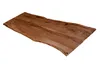 SAM® Tischplatte Baumkante Akazie Nuss 180 x 60 cm CURT Produktbild-Vorschau 4