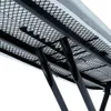 Close-up view of the underside of an ironing board, showing its metal mesh surface and black metal legs. Náhľad obrázku produktu
