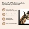 KitchenYeah© Herdabdeckplatte Tier - Giraffe - Weiß , Produktbild-Vorschau 6