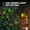 Ledvion LED Lichterkette Außen 10M IP65 10W 220-240V Inkl. Produktbild-Vorschau 8