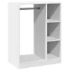 vidaXL Armoire blanche 77x48x102 cm Bois composite Voir les images du produit 1
