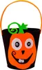 Halloween Korb Betteltasche "Verrückter Kürbis" | Schwarz Produktbild-Vorschau 1