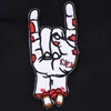 Aufnäher - Zombie-Hand - weiß - Patch Produktbild-Vorschau 8