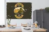 MuchoWow® Poster Bulldozer - Gelb - Zeichnung - Retro Produktbild-Vorschau 3