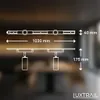 Briloner Luxtrail Schienensystem, Erweiterungsset, 2x LED Produktbild-Vorschau 13