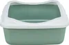 TRIXIE Katzentoilette Classic - salbei/weiß - 37 × 15 × 48 Produktbild-Vorschau 2