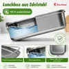 VITCOCO Lunchbox Edelstahl 1200 ml – auslaufsichere Bento Produktbild-Vorschau 3