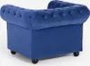 Poltrona da salotto in stile classico Chesterfield in Anteprima dell’immagine prodotto 10