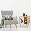 Relaxdays Armadietto per gatti con porta, A x L x P: 50 x Anteprima dell’immagine prodotto 2
