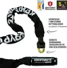 Kryptonite Keeper 785, Řetězový zámek, Černá, Bílá, Ocel, Náhled obrázku produktu 15