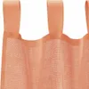 vidaXL Voile Vorhänge mit Stangentaschen 2 Stk. Terrakotta Produktbild-Vorschau 5