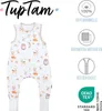 TupTam Sommer Schlafsack mit Füßen 0.5 TOG  e Materialien, Produktbild-Vorschau 2
