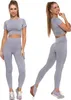 Damen Leggings Sportlich Hohe Taille Blickdicht Flexibel Produktbild-Vorschau 11
