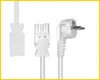 Wieland Anschlussleitung 10630FR weiß  2m mit Schukostecker Produktbild-Vorschau 2