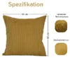 Lumali Dekokissen Terrakotta 50x50 cm  , Kissenbezug aus Produktbild-Vorschau 6