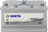 A VARTA Silver Dynamic AGM XEV car battery is shown from the front. Produktbild-Vorschau