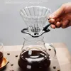Kaffeefilter aus Glas, Trichter, verdickter Produktbild-Vorschau 4