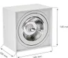 Spectrum Aufbauleuchte Chloe AR111 Weiß eckig 14,5x14,5cm Produktbild-Vorschau 6