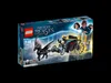 The image shows the packaging of a LEGO set, featuring a scene from Fantastic Beasts. Náhled obrázku produktu