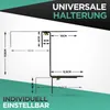 Blumenkastenhalterung Balkon Set Balkonkasten Halterung Produktbild-Vorschau 2