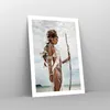 Poster - Poster ohne Rahmen - Brennen Mann Frau - 50x70 cm Produktbild-Vorschau 7