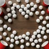 Piłki do beer ponga Relaxdays, 48 szt., piłki do tenisa Podgląd zdjęcia produktu 6
