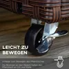 Outsunny Poly Rattan Hochbeet mit Rollen Pflanzkasten mit Produktbild-Vorschau 6