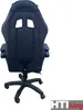 Rear view of a black gaming chair on a white background. Produktbild-Vorschau