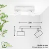 Briloner LED-Spot 2flg ISIL A Produktbild-Vorschau 7