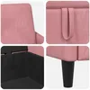 vidaXL Sofa mit Stauraum Rosa 152 x 78 x 87 cm Polyester Produktbild-Vorschau 7